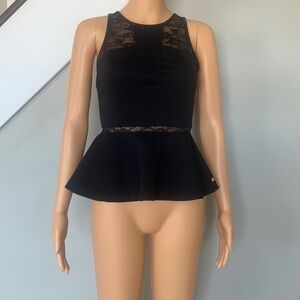 Guess peplum top
